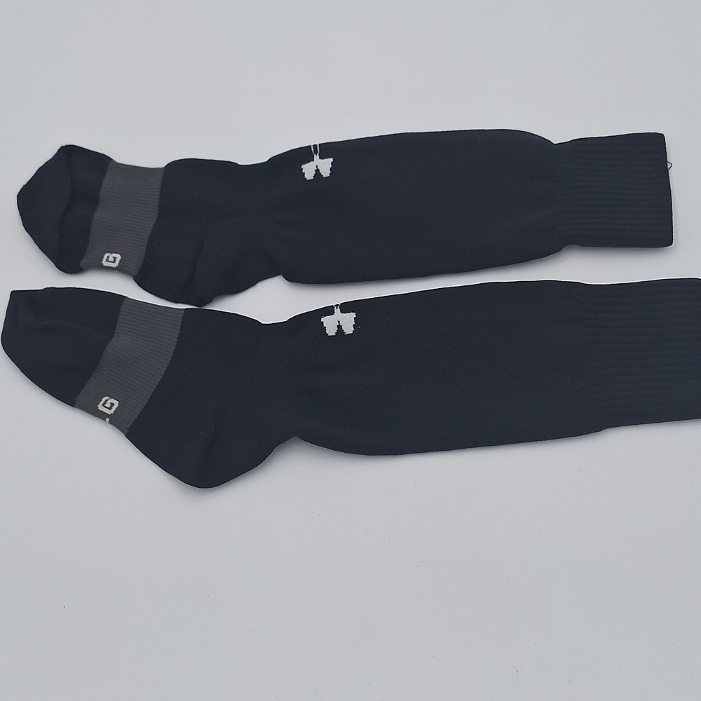 Under Armour Black Gray Kids Althetic Socks